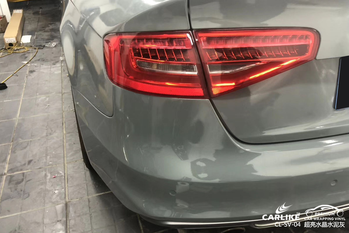 CARLIKE卡莱克™CL-SV-04奥迪超亮水晶水泥灰汽车改色贴膜