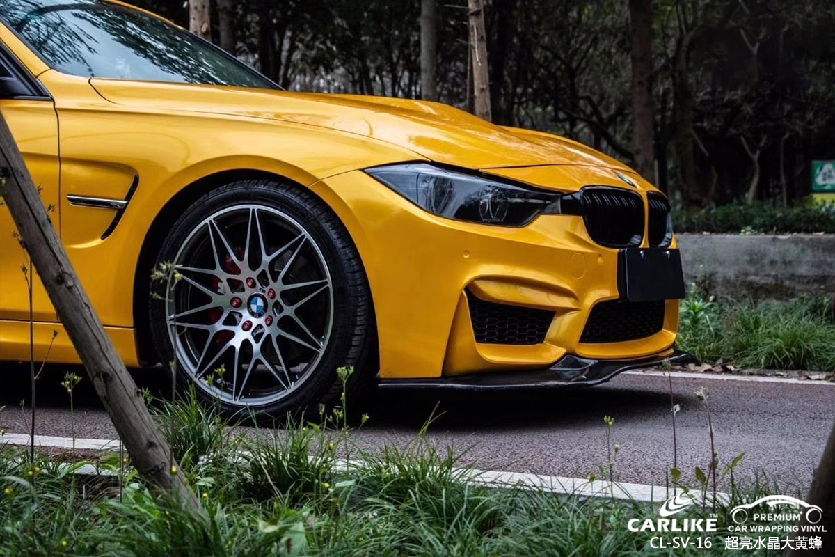 CARLIKE卡莱克™CL-SV-16宝马超亮水晶大黄蜂整车贴膜