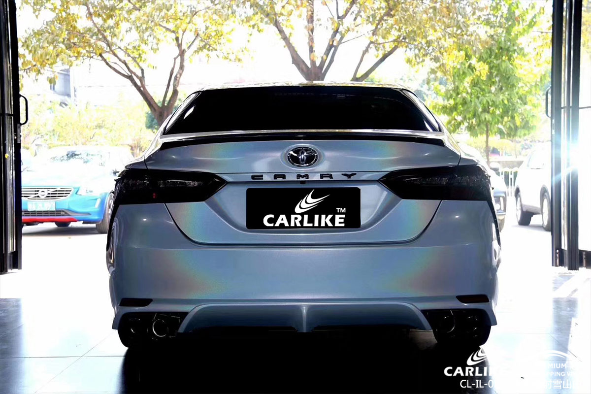 CARLIKE卡莱克™CL-IL-02丰田七彩镭射雪山白车身贴膜