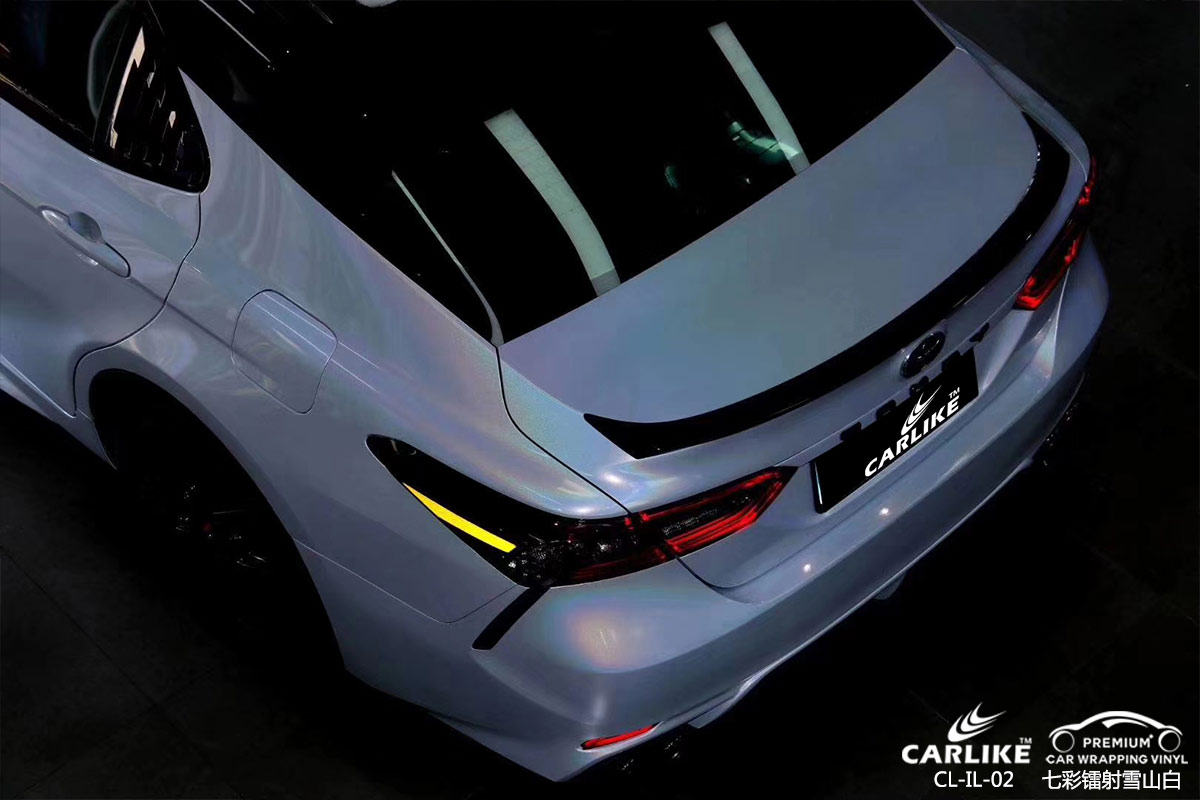 CARLIKE卡莱克™CL-IL-02丰田七彩镭射雪山白车身贴膜
