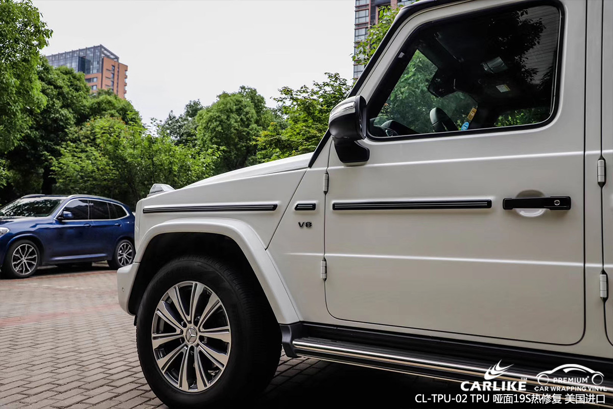 CARLIKE卡莱克™CL-TPU-02奔驰车漆透明保护膜TPU隐形车衣佛山贴膜案例图