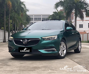 CARLIKE卡莱克™CL-EM-21别克金属电光祖母绿汽车改色膜岳阳贴膜案例图