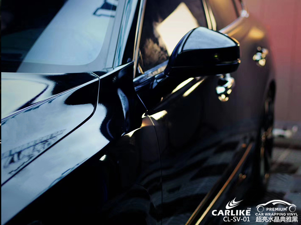 CARLIKE卡莱克™CL-SV-01本田超亮水晶典雅黑汽车改色膜合肥贴膜案例图