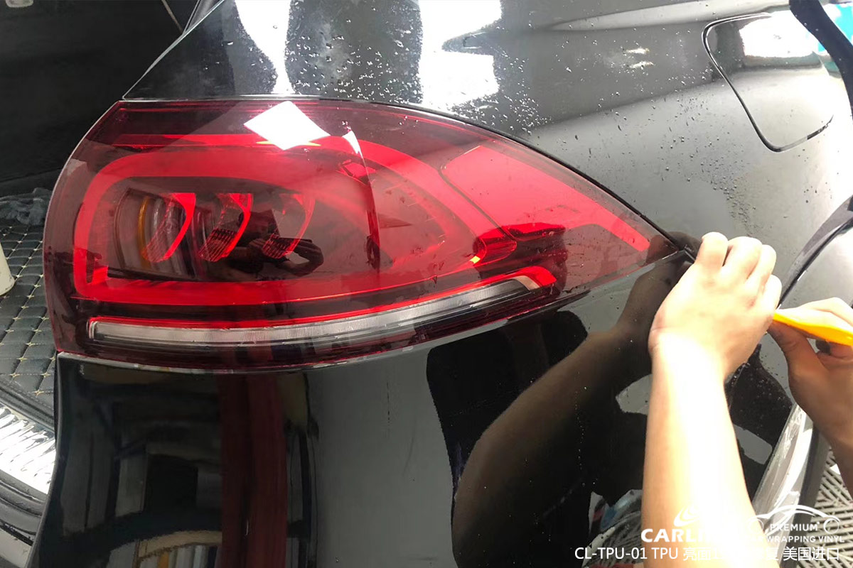 CARLIKE卡莱克™CL-TPU-01奔驰车身漆面保护膜TPU隐形车衣商丘贴膜效果图