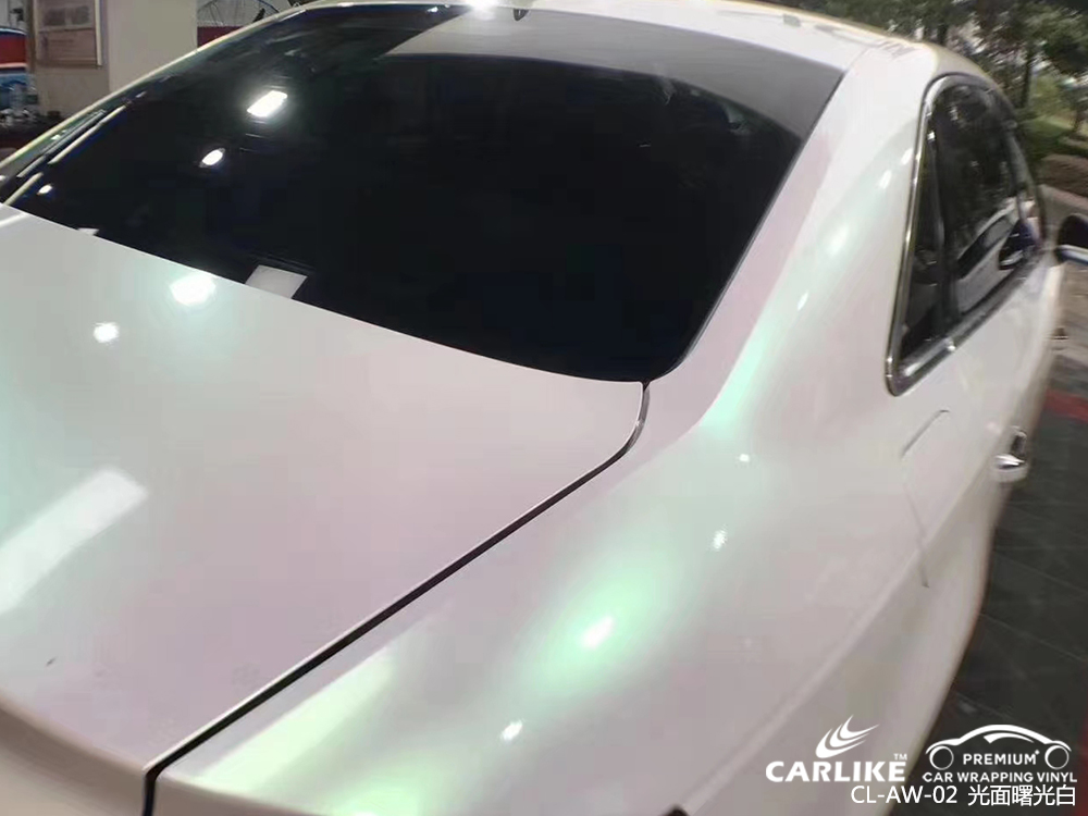 CARLIKE卡莱克™CL-AW-02大众光面曙光白汽车改色