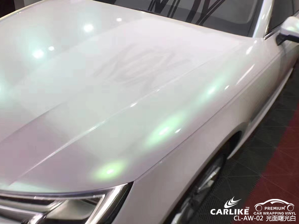 CARLIKE卡莱克™CL-AW-02大众光面曙光白汽车改色