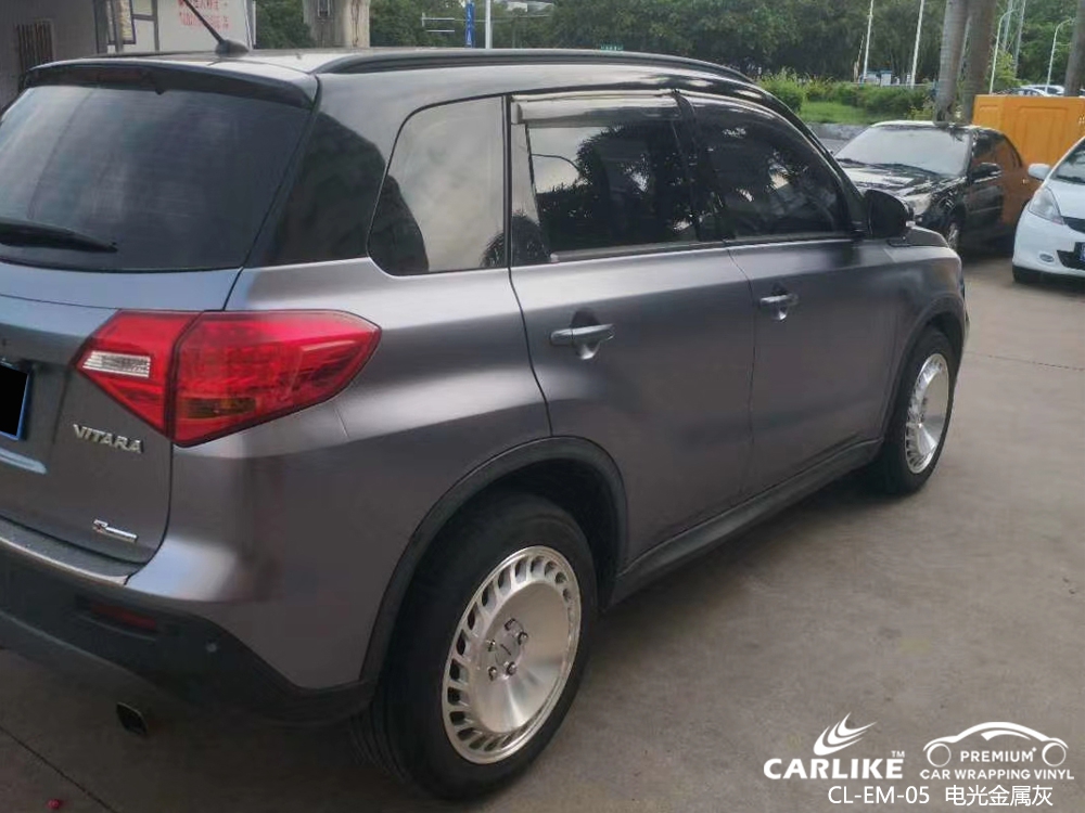 CARLIKE卡莱克™CL-EM-05铃木维特拉电光金属灰汽车改色