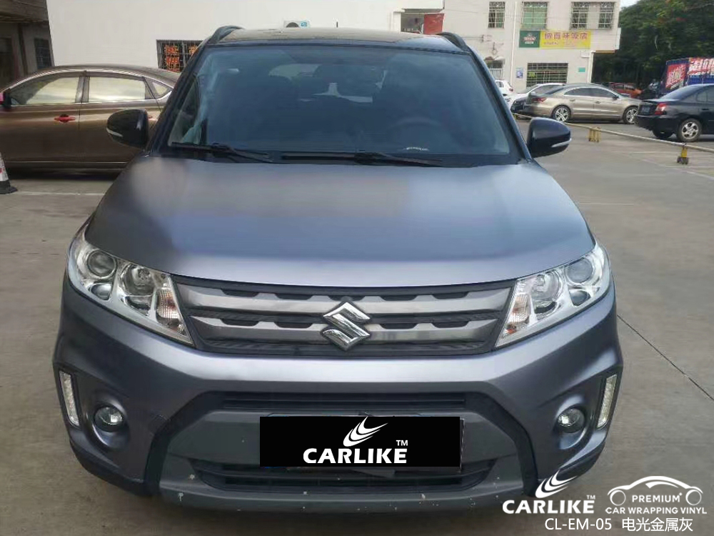 CARLIKE卡莱克™CL-EM-05铃木维特拉电光金属灰汽车改色