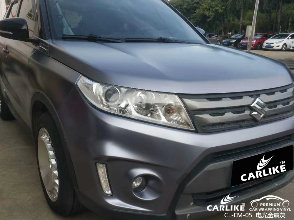 CARLIKE卡莱克™CL-EM-05铃木维特拉电光金属灰汽车改色