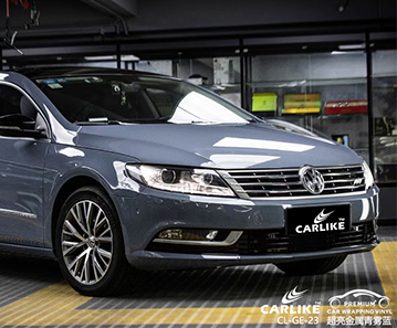 CARLIKE卡莱克™CL-GE-23大众超亮金属青雾蓝汽车改色