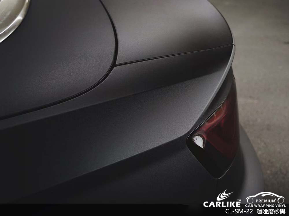 CARLIKE卡莱克™CL-SM-22奥迪超哑磨砂黑汽车贴膜