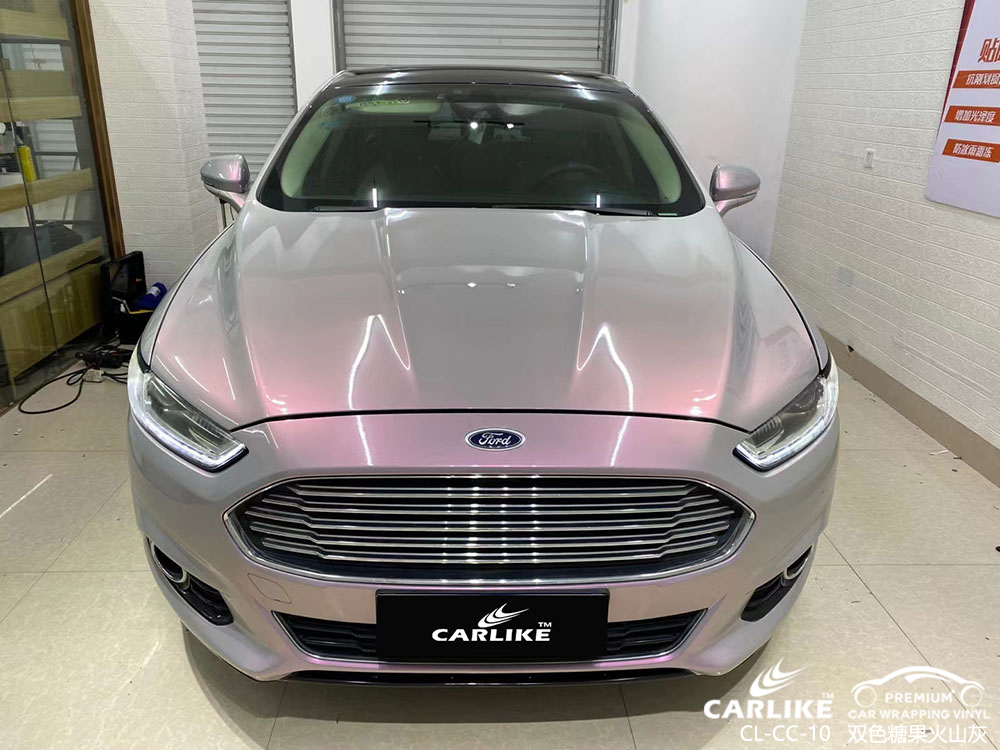 CARLIKE卡莱克™CL-CC-10福特双色糖果火山灰全身改色