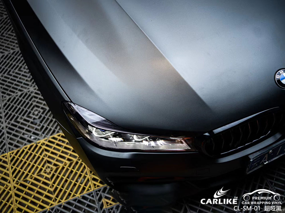 CARLIKE卡莱克™CL-SM-01宝马超哑黑车身改色
