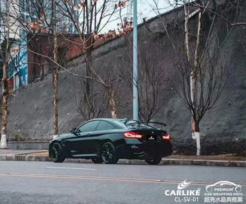 CARLIKE卡莱克™CL-SV-01宝马超亮水晶典雅黑车身改色