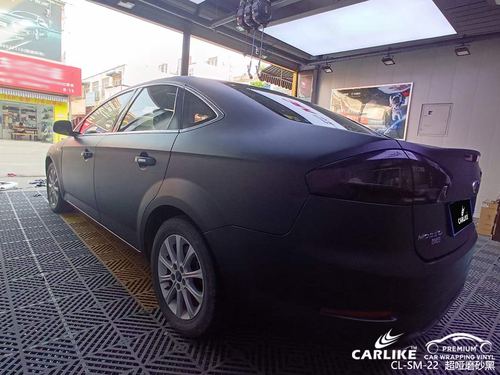 CARLIKE卡莱克™CL-SM-22福特超哑磨砂黑车身贴膜