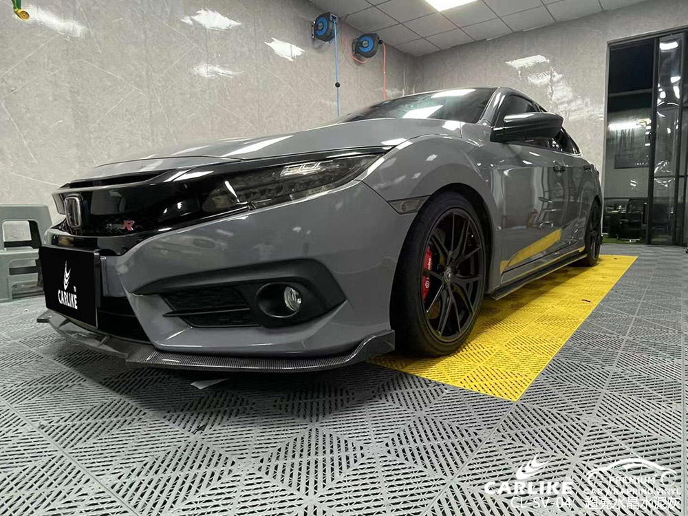 CARLIKE卡莱克™CL-SV-04本田超亮水晶水泥灰车身施工贴膜
