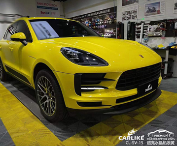 CARLIKE卡莱克™CL-SV-15保时捷超亮水晶热浪黄全车改色