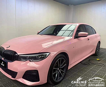 CARLIKE卡莱克™CL-SV-37宝马超亮水晶胭脂粉全车贴膜