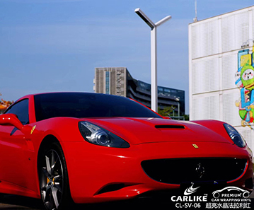 CARLIKE卡莱克™CL-SV-06法拉利超凉水晶法拉利红汽车贴膜